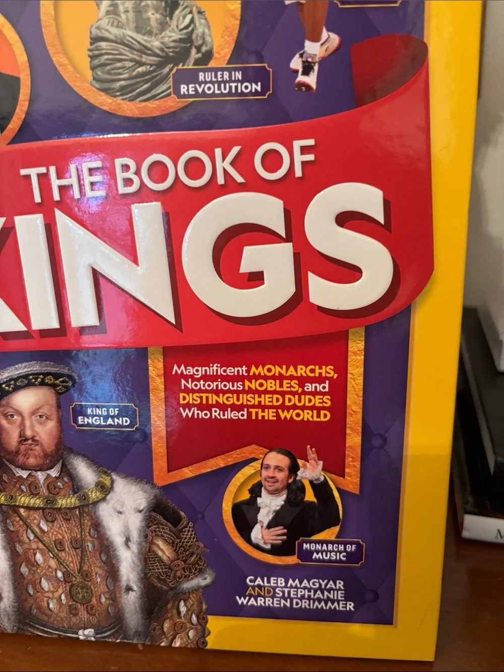 National Geographic Kids “The Book of Kings” - Yellow, Red, Purple